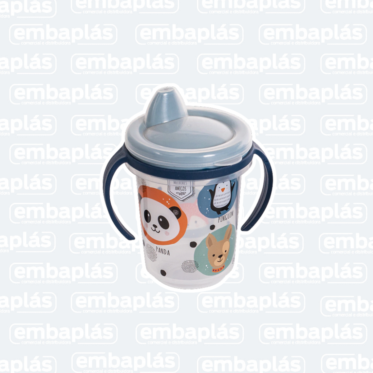 Caneca Decorada Trio 330ml - PLASUTIL