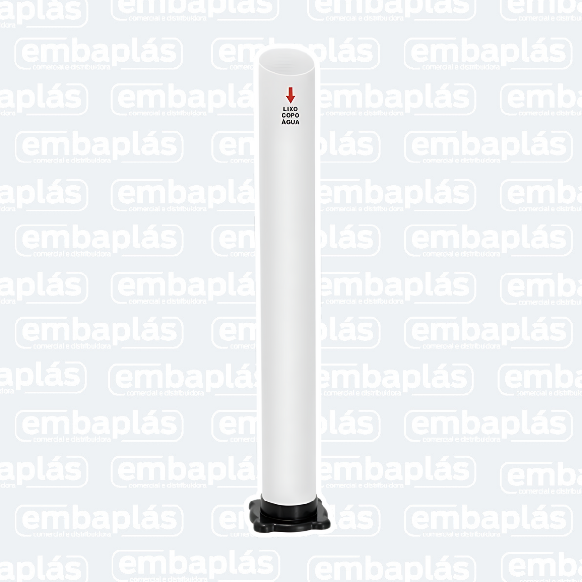 Dispensador 1 Tubo Água Branco - JSN