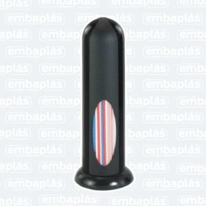Porta Canudos Texturizado Preto - JSN