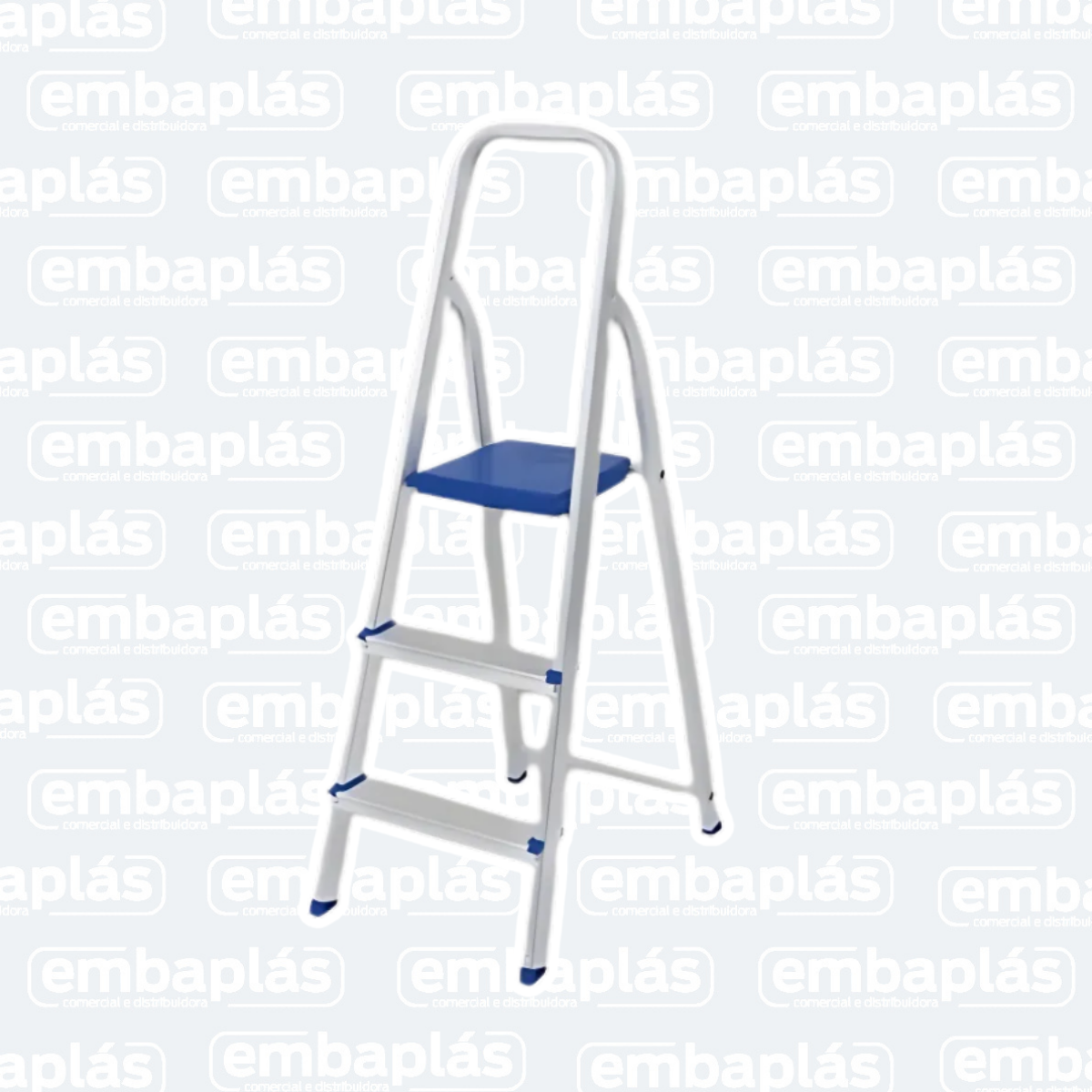 Escada Alumínio 3 Degraus - MOR