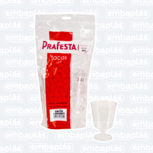 Taça Florença Cristal 130ML Pct C/6 Un - PRAFESTA