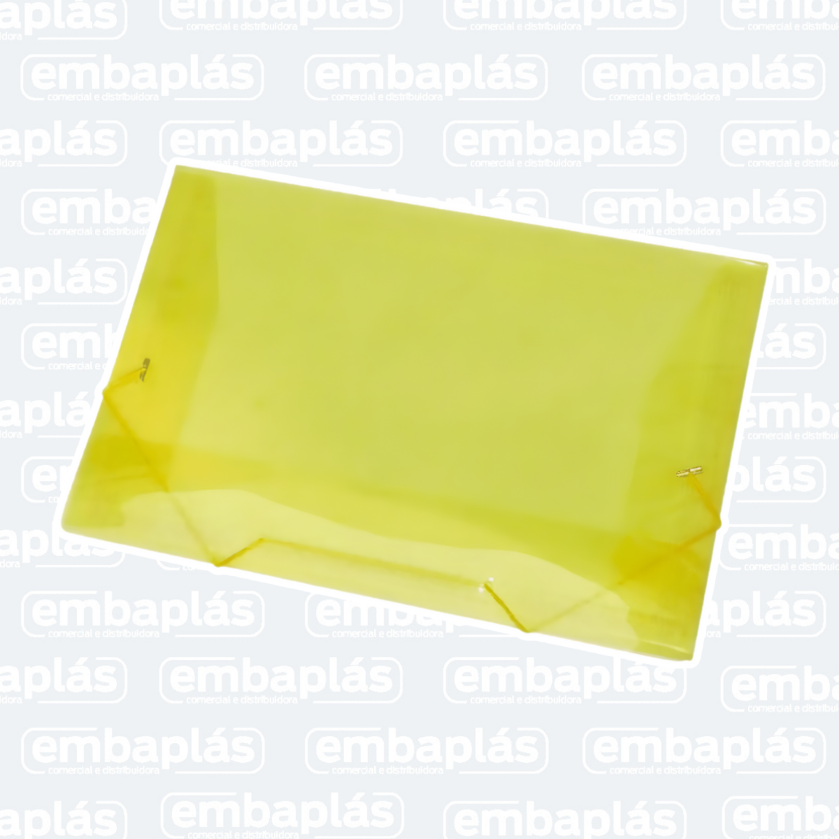 Pasta Aba Elástico Newline Oficio Amarela - ACP