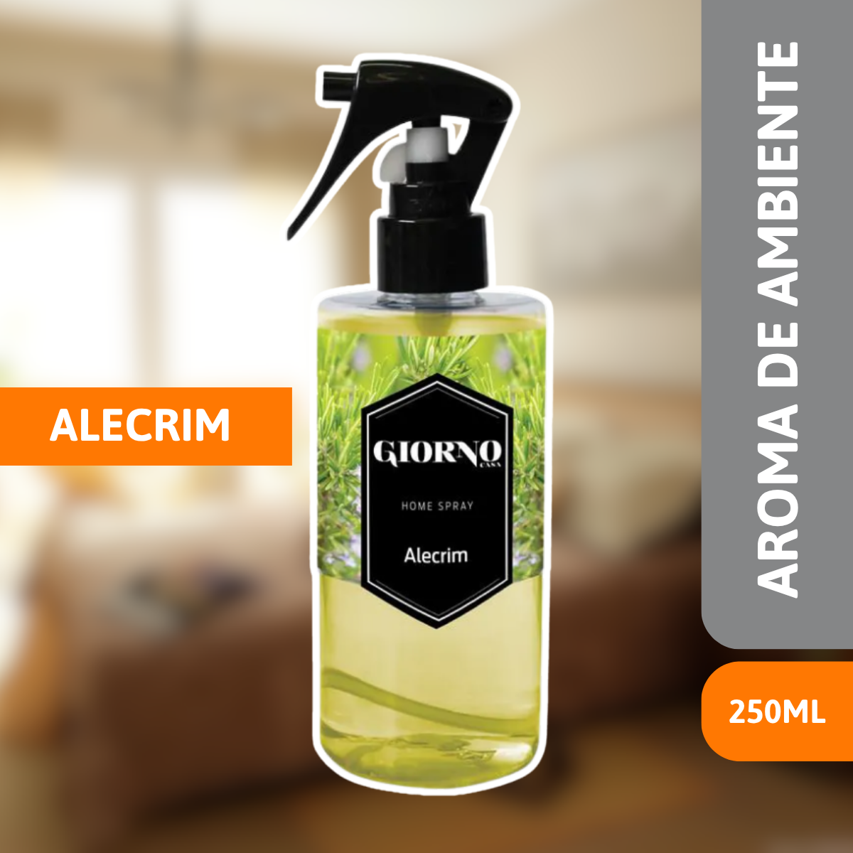 Aroma De Ambiente Alecrim Giorno 250ML - SANOL - Imagem 2