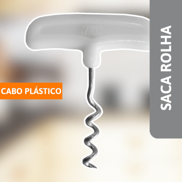 Saca Rolhas Cabo Plástico - VIEL - Imagem 2