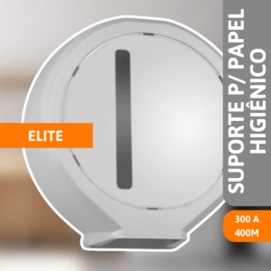 Suporte Papel Higiênico Elite 300 a 400 Metros - JSN