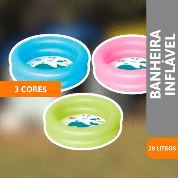 Banheira Inflável 28 Litros - MOR - Imagem 2