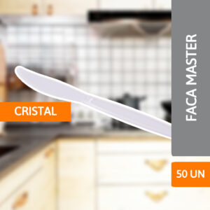 Faca Master Cristal 50 UN - PRAFESTA