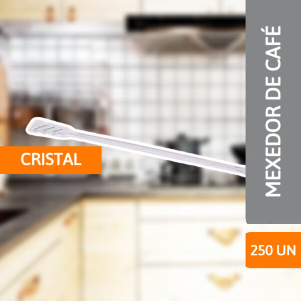 Mexedor Café Cristal C/ 250 Un - PRAFESTA - Imagem 2