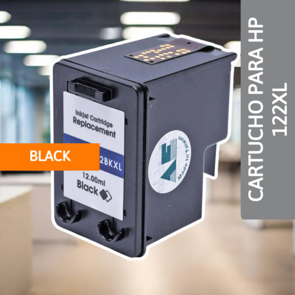Cartucho Para HP 122 XL Black - MASTERPRINT - Imagem 2
