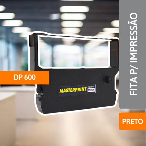 Fita P/ Impressora DP 600 Preta - MASTERPRINT - Imagem 2
