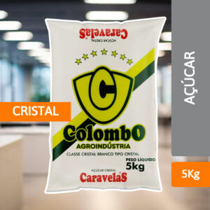 Açúcar Cristal 5 Kg - CARAVELAS
