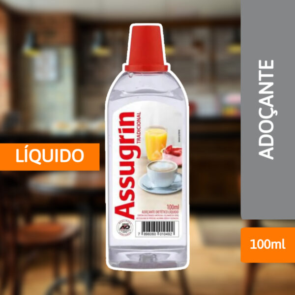 Adoçante Líquido 100 ML - ASSUGRIN - Imagem 2