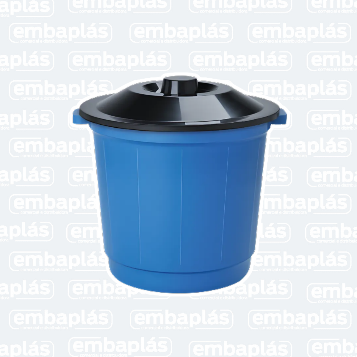 Cesto Fechado C/ Tampa 10 Litros CF10 - ARQPLAST