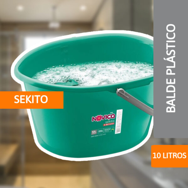 Balde Plástico 10L Sekito - BETTANIN - Imagem 2
