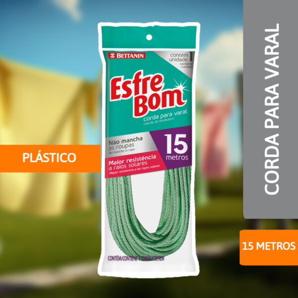 Corda Para Varal Esfrebom 15M - BETTANIN - Imagem 2