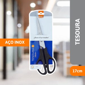 Tesoura De Aço Inox 17cm - BRW