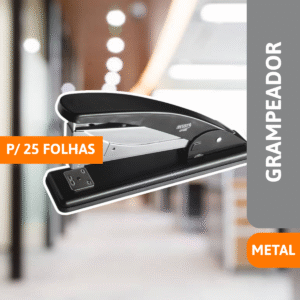 Grampeador De Metal P/25 Folhas - BRW