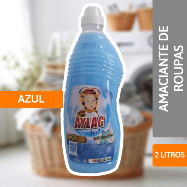 Amaciante De Roupas Azul 2L - AYLAG - Image 2