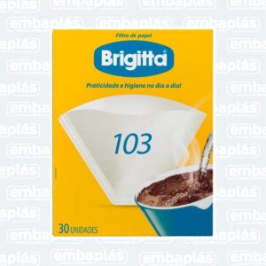Filtro De Papel 103 C/ 30 Un- BRIGITTA