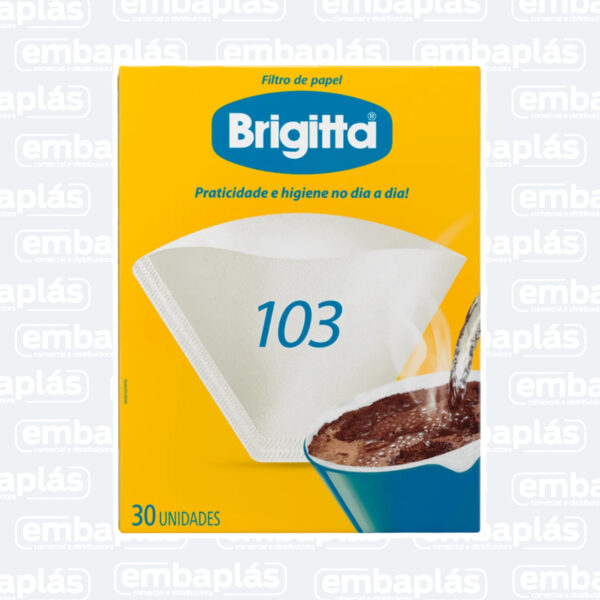 Filtro De Papel 103 C/ 30 Un- BRIGITTA