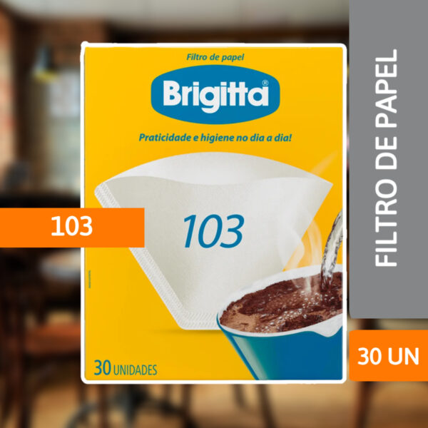 Filtro De Papel 103 C/ 30 Un- BRIGITTA - Imagem 2