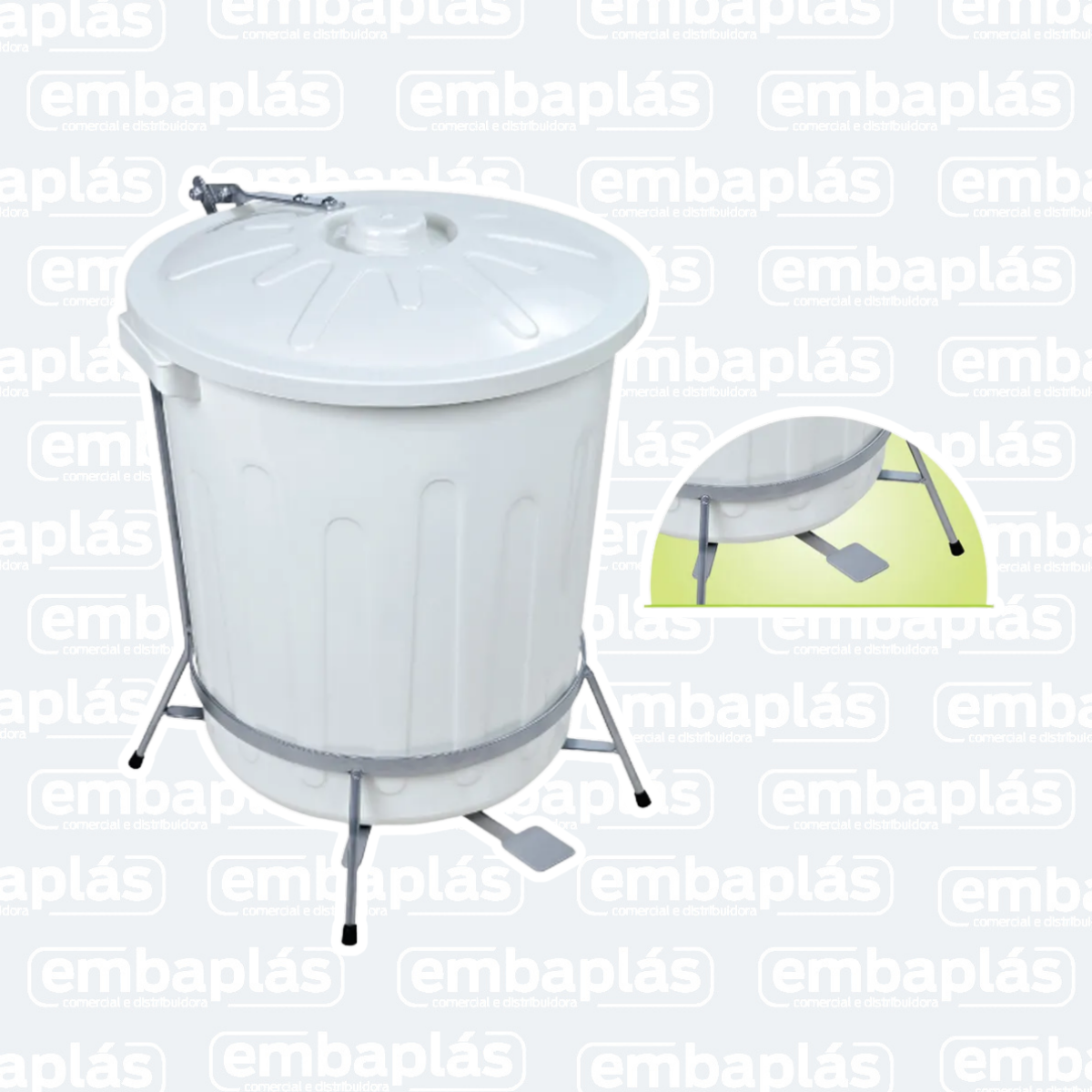 Cesto Com Pedal 30 Litros - ARQPLAST