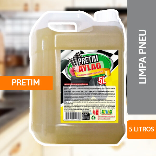 Limpa Pneu Pretim 5L - AYLAG - Imagem 2