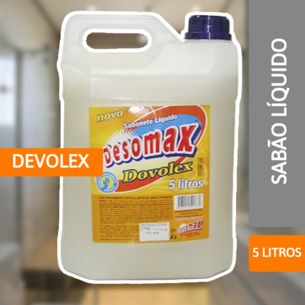 Sabonete Líquido Dovolex 5L - DESOMAX - Imagem 2