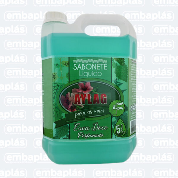 Sabonete Líquido Erva Doce 5L - AYLAG