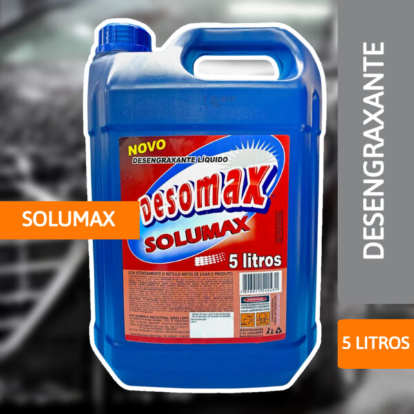 Desengraxante Solumax 5L - DESOMAX - Imagem 2