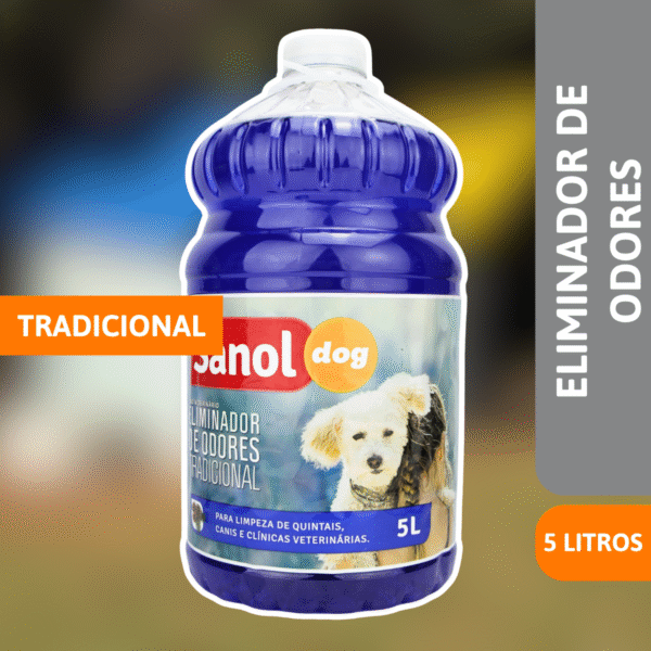Eliminador De Odores Tradicional 5L - SANOL DOG - Imagem 2