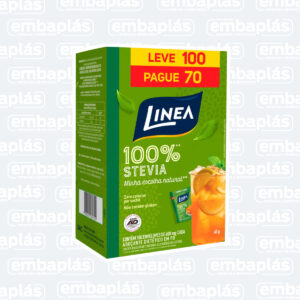 Adoçante Sache 60mg C/100 UN - LINEA