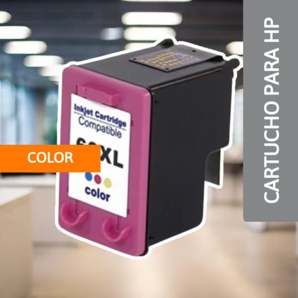 Cartucho Para HP 60 XL Color - MASTERPRINT - Imagem 2
