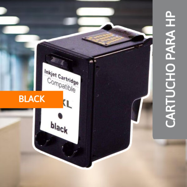 Cartucho Para HP 60 XL Black - MASTERPRINT - Imagem 2