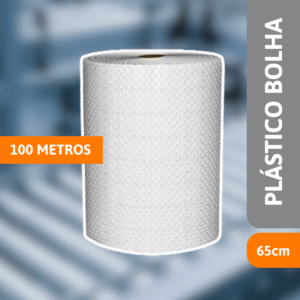 Plástico Bolha 65cm C/ 100 Metros - MIL BOLHAS