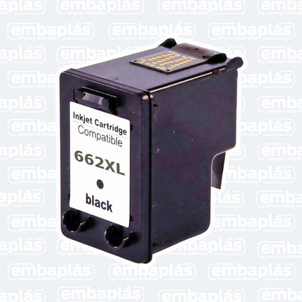 Cartucho Para HP 662 XL Black - MASTERPRINT