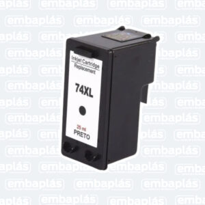 Cartucho Para HP 74 XL Black - MASTERPRINT