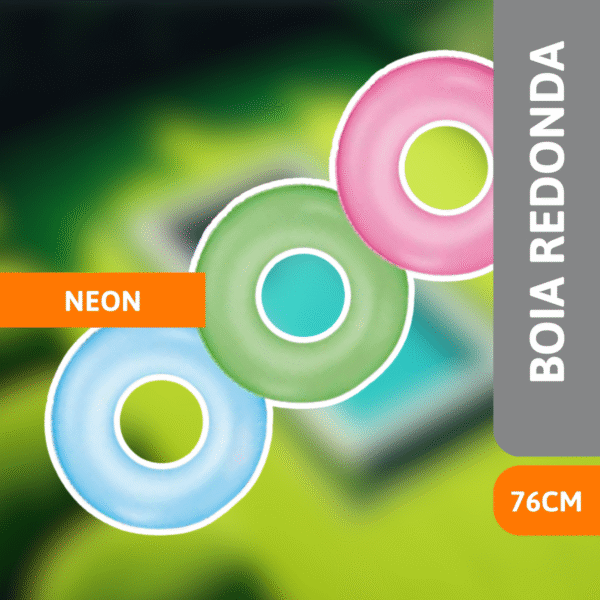 Boia Redonda Neon 76cm - MOR - Imagem 2