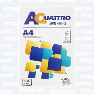 Papel Sulfite A4 500 FOLHAS - AQUATTRO