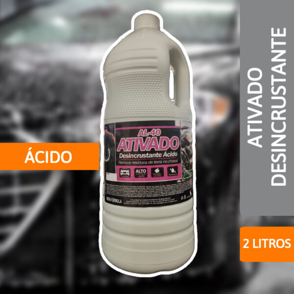 Ativado Detergente Automotivo AL-40 2L - ALTOLIM - Imagem 2