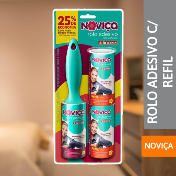 Conjunto Rolo Adesivo C/2 Refil - BETTANIN - Imagem 2