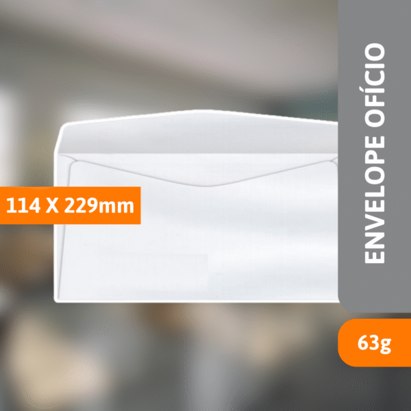 Envelope Ofício 114X229 63g C/ 1000 Un - SCRITY - Imagem 2