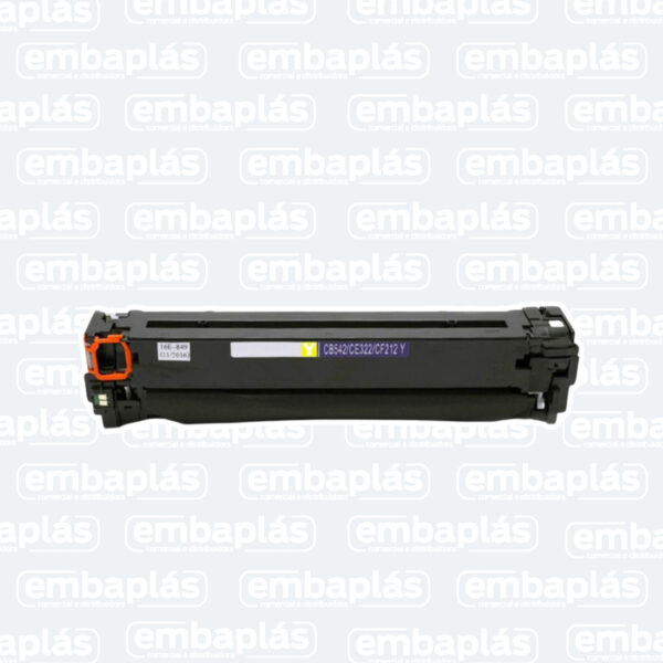 Toner P/ Impressora HP CB542/322/212 Yellow - MASTERPRINT