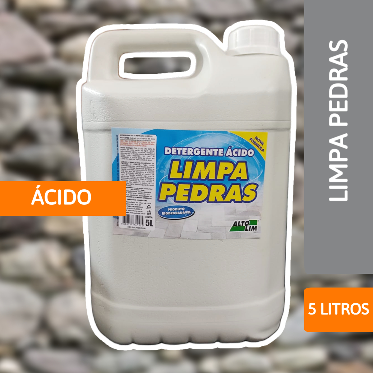 Limpa Pedra 5L - ALTOLIM
