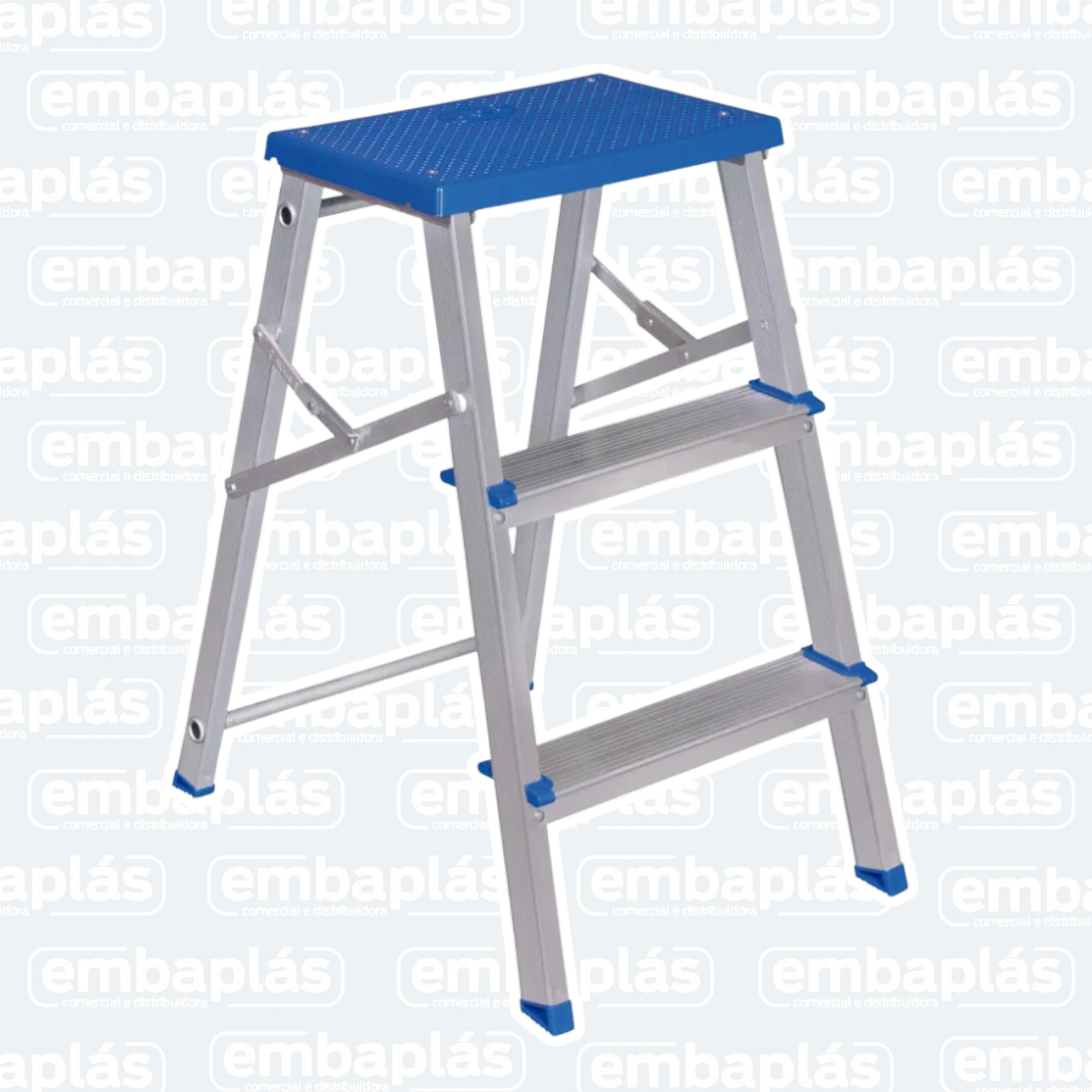 Escada Banqueta Alumínio - MOR