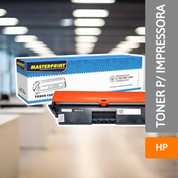 Toner P/ Impressora HP CF217A - MASTERPRINT - Imagem 2