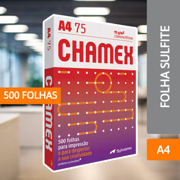 Papel Sultite A4  500 Folhas - CHAMEX - Imagem 2