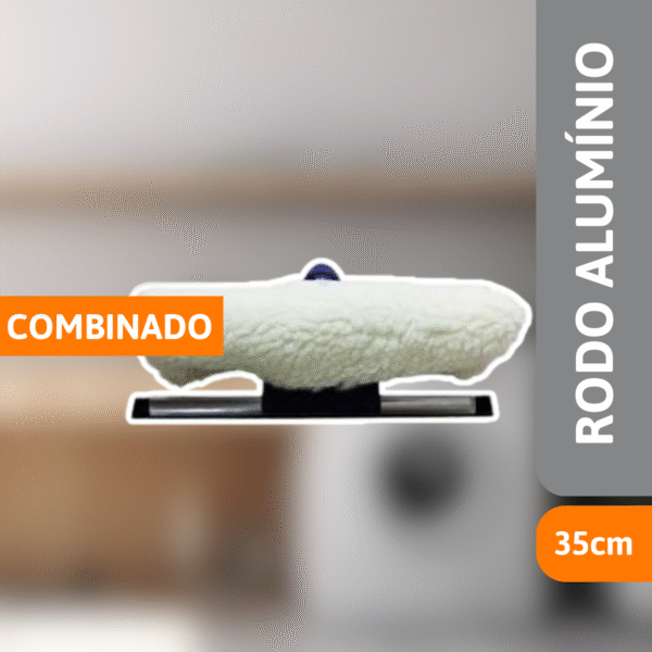 Rodo Alumínio Combinado 35cm - SANCHES - Imagem 2