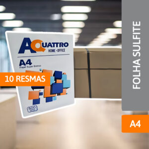 Caixa De Papel Sulfite A4 - AQUATTRO