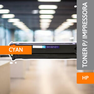 Toner P/ Impressora HP CB541/321/211 Cyan - MASTERPRINT
